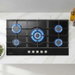 Devanti 90cm Gas Cooktop 5 Burner LPG NG Tempered Glass Hob Black. Available at Crazy Sales for $289.95