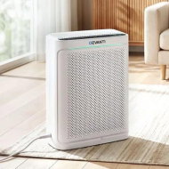 Detailed information about the product Devanti Air Purifier HEPA Air Cleaner Digital Display Bedroom White