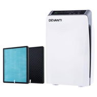 Detailed information about the product Devanti Air Purifier - Home Purifiers - HEPA Filter - Odor - Virus - Smoke - PM2.5 Remover