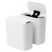 Devanti Automatic Trash Bin 2PCS with Lid 11L Motion Sensor Kitchen Bin Touchless Garbage Can Modern White Plastic Slim Rubbish Bin with Liner Holder for Kitchen, Home, Office. Available at Crazy Sales for $69.95