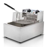 Detailed information about the product Devanti Commercial Electric Single Deep Fryer - Silver