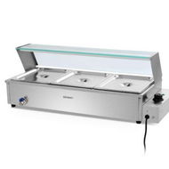 Detailed information about the product Devanti Commercial Food Warmer Bain Marie Electric Buffet Pan Stainless Steel