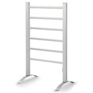 Detailed information about the product Devanti Electric Heated Towel Rail Rails Warmer Rack Aluminium Bar Bathroom