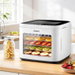 Devanti Food Dehydrator Machine 5 Tray Mini Fruit Dryer Maker White. Available at Crazy Sales for $99.95