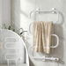 Devanti Heated Towel Rail Freestanding Wall Mounted S-Shape Electric Warmer Rack. Available at Crazy Sales for $89.95