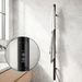 Devanti Heated Towel Rail with Timer Vertical Electric Heater Warmer Rack Black. Available at Crazy Sales for $114.95