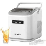Detailed information about the product Devanti Ice Maker Machine Portable 12kg Countertop w/Self Cleaning 1.3L White