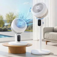 Detailed information about the product Devanti Pedestal Fan W/ Remote 3 Speed 12H Timer Height Adjustable Cooling Fan