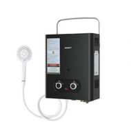 Detailed information about the product Devanti Portable Gas Water Heater 6L/Min LPG System Black