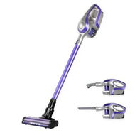 Detailed information about the product Devanti Stick Vacuum Cleaner Roller Brush Cordless 150W Purple