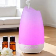 Detailed information about the product Devanti Ultrasonic Essential Oil Aroma Diffuser Aromatherapy Cool Mist Humidifier w/ LED Light 300ml