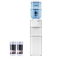 Detailed information about the product Devanti Water Cooler Dispenser Stand 22L Bottle White w/2 Filter