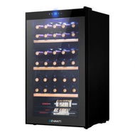 Detailed information about the product Devanti Wine Cooler Fridge 34 Bottles