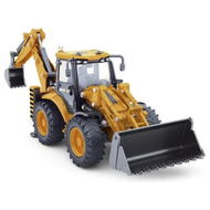 Detailed information about the product Diecast Excavator Backhoe Front Loader Truck 1/50 Metal Engineering Vehicle Construction Tractor Model Collection Bulldozer