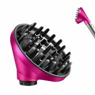 Detailed information about the product Diffuser for Dyson Airwrap Attachment, Converting for Dyson Airwrap Styler To Hair Dryer Diffuser Nozzle Attachment, for Dyson Airwrap HS01 HS05, Rose Red