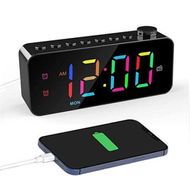 Detailed information about the product Digital Alarm Clock For Bedrooms - Loud Bedside Digital Clock With FM Radio Dual Alarm Weekday/Weekend Mode - Black.