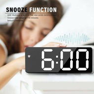 Detailed information about the product Digital Alarm Clock LED Clock For Bedroom Electronic Desktop Clock With Temperature Display