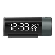 Detailed information about the product Digital Alarm Clock, USB Power Projection Alarm Clock with Time and Temperature Display Digital Clock Projection on Ceiling, 5.9 x 2.36in, Black