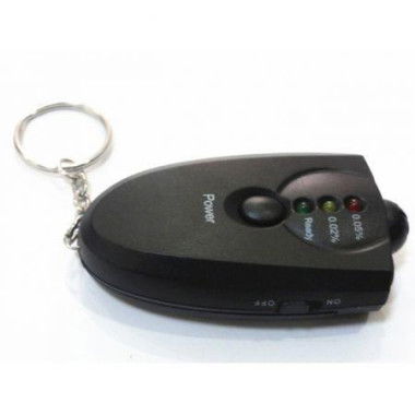 Digital Alcohol Breath Tester Breathalyzer Analyzer Detector Test Keychain