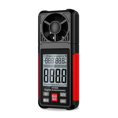 Digital Anemometer, Wind Speed Meter with 2.26-inch Big Backlight LCD Screen, Air Flow Meter for Sailing Surfing Drone Flying RC Plane Golf Shooting HVAC