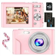 Detailed information about the product Digital Baby Camera,1080P 48MP Kids Camera with 32GB SD Card,2.4 Inch Kids Digital Camera with 16X Digital Zoom,Compact Mini Camera Kid Camera (Pink)