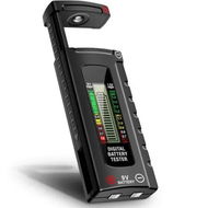 Detailed information about the product Digital Battery Tester Easy Read LCD Display No Battery Required Universal Household Battery Checker for Size AA AAA C D 9V 1.5 Cell