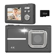 Detailed information about the product Digital Camera, 1080P FHD Camera, Autofocus 4K 48MP Point and Shoot Digital Camera 16X Zoom 32GB Card, Compact Camera Gifts for Boys Girls (Black)