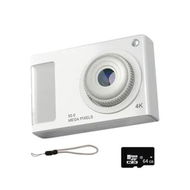 Detailed information about the product Digital Camera, 48MP HD Mini Digital Camera, 2.88 Inch HD IPS Screen, With 64G Memory Card for Children, White