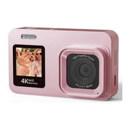Detailed information about the product Digital Camera, 4K 64MP Selfie Cameras for Photography Autofocus, 2.8 Inch Screen Compact Camera for Teens with 32GB Card (Pink)