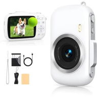 Detailed information about the product Digital Camera 4K 64MP, Vlogging Camera for Boys Girls and Beginners, 18X Zoom Point and Shoot Camera Anti Shake, Gift for Boys Girls, White
