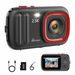 Digital Camera 72MP 2.5K Compact Point and Shoot Camera,16X Zoom Auto Focus,Vintage Camera with 32GB Card,Ideal Retro Camera Gift,Black. Available at Crazy Sales for $29.99