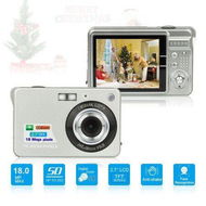 Detailed information about the product Digital Camera Compact Camera 2.7 Inch 8X Digital Zoom Camera 18MP Teen Camera Digital Portable Mini Cameras Pocket Selfie HD Student Digital Camera Color Silver.