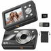 Digital Camera Portable 1080P Compact Cameras with 32G Memory Card 2.4In LCD Screen Timer Beauty Filters Fill Light 16X Digital Zoom,Vlogging Photo Camera. Available at Crazy Sales for $34.99