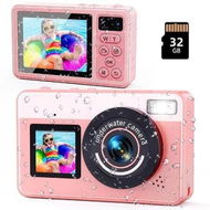 Detailed information about the product Digital Camera,3M Underwater Camera,2.8 Inch Dual Screen Waterproof Compact Portable For Snorkeling,18X Digital Zoom for Kids Teenagers Beginners