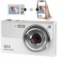 Detailed information about the product Digital Camera,4K Kids Camera AF with 32GB SD Card,16X Zoom,Cameras for Photography,Compact Point and Shoot Camera (White)