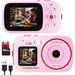 Digital Camera,Point and Shoot Camera with Dual Screen Autofocus 16X Zoom,FHD 1080P 72MP Vlogging Camera,Compact Camera with 32GB Card (Pink). Available at Crazy Sales for $34.99