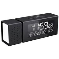 Detailed information about the product Digital Clock Night Light,Powerline LCD Alarm Clock,Multifunction Night Light Alarm with FM Radio,Temperature and Humidity Monitor