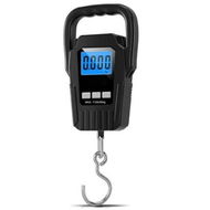 Detailed information about the product Digital Fish Scale Hanging Scale Fishing Scale 110lb 50kg Luggage Scale Fish Weighing Scale Backlit LCD Display Fishing Gifts for Men Black