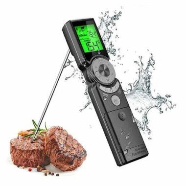 Digital Meat Thermometer Wireless Food Thermometer Instant Read Meater for Grill Cooking Baking BBQ Kitchen Essentials