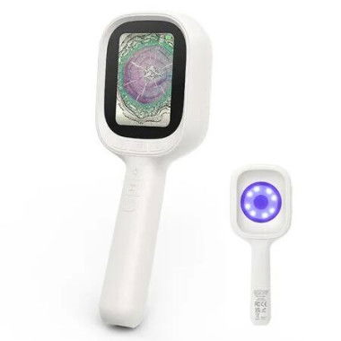 Digital Microscope,Autofocus Handheld Microscope,Magnifier with 2.8In IPS Screen and LEDs,Portable Magnifying Glass,Compatible with Mac/Windows