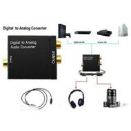 Detailed information about the product Digital Optical Coax To Analog RCA Audio Converter