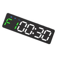 Detailed information about the product Digital Wall Clock, Large Digital Display Portable Gym Timer Clock Non-deformable Interval Long Battery Life LED