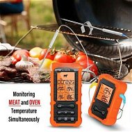 Detailed information about the product Digital Wireless Remote Meat Thermometer Cooking 2 Probes Oven BBQ Grill Smoker