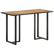 Detailed information about the product Dining Table 120 Cm Rough Mango Wood