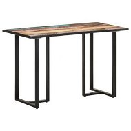 Detailed information about the product Dining Table 120 Cm Solid Reclaimed Wood