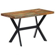 Detailed information about the product Dining Table 120x60x75 cm Solid Reclaimed Wood
