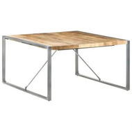 Detailed information about the product Dining Table 140x140x75 cm Solid Wood Mango