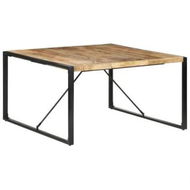 Detailed information about the product Dining Table 140x140x75 cm Solid Wood Mango