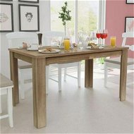 Detailed information about the product Dining Table 140x80x75 cm Oak