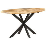 Detailed information about the product Dining Table 140x80x75 cm Solid Mango Wood